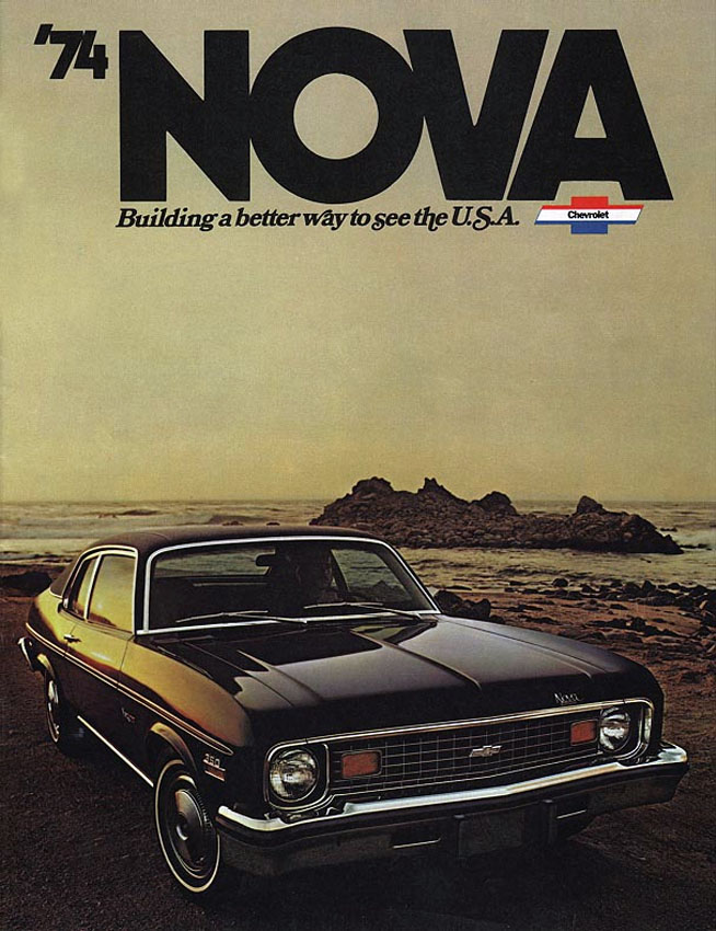 1974 Chevrolet Nova Brochure Page 2